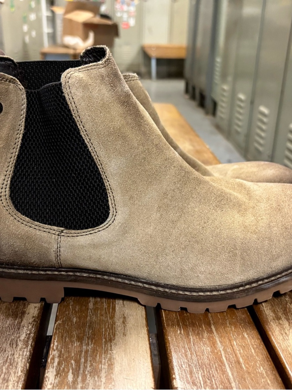 Base London Suede Chukka Boots in Tan and Black